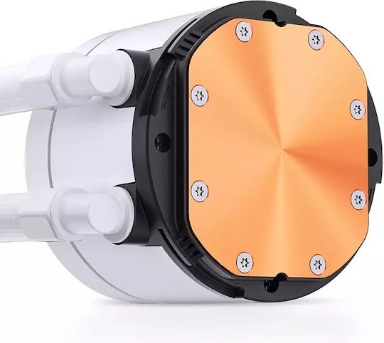 Thermaltake TH-360 Υδρόψυξη AIO CPU με 3 Ανεμιστήρες 120mm Λευκή