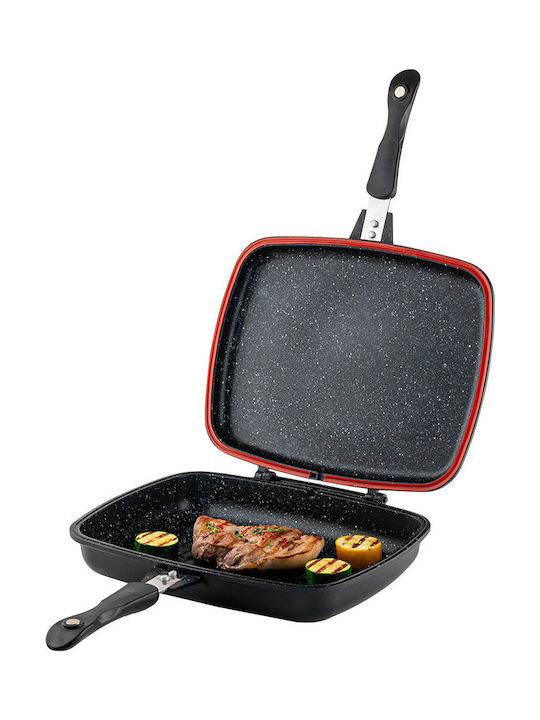 Muhler Hanna Double Pan made of Cast Aluminum with Stone Coating 32cm