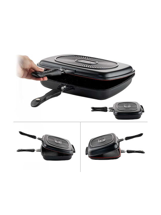 Muhler Hanna Double Pan made of Cast Aluminum with Stone Coating 32cm