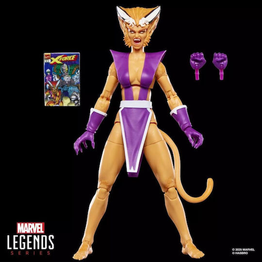 Hasbro Marvel Feral Action Figure Legends Series 15cm Height in Scale 1:11