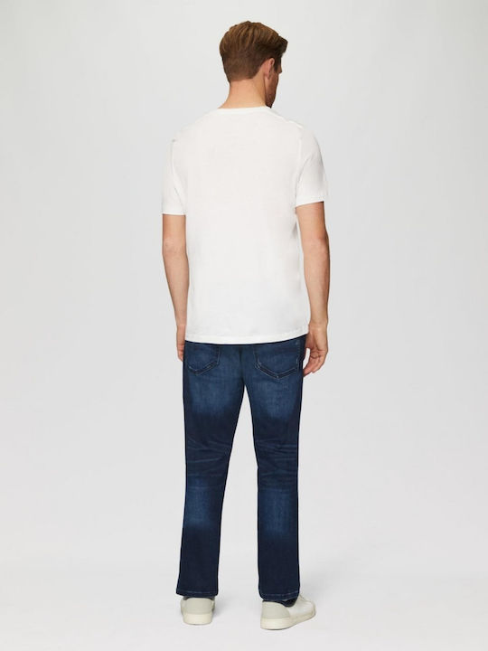 Mauro Мъжки Дънкови Панталони Еластичен Тъмно синьо