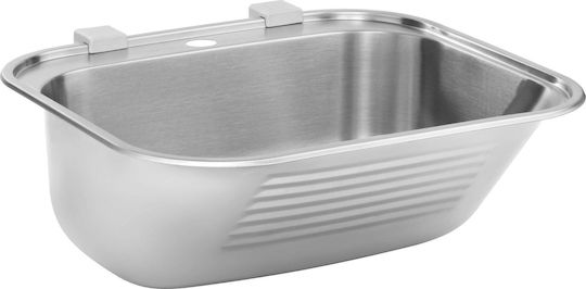 Deante ZYK 010B Ένθετος Inox με Μπαταρία Μ55xΠ49.5cm Γκρι