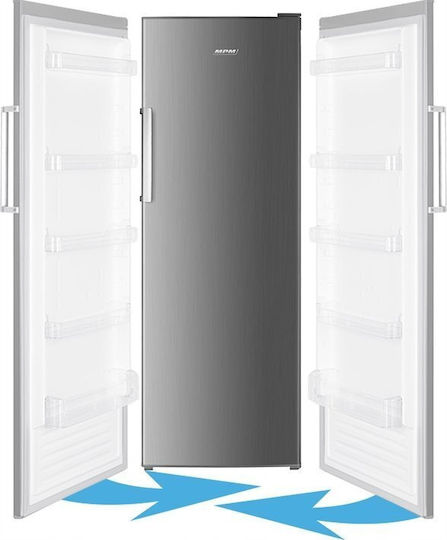MPM Ψυγείο Συντήρησης 331lt Υ170xΠ60xΒ60εκ. Inox MPM-335-CJ-31
