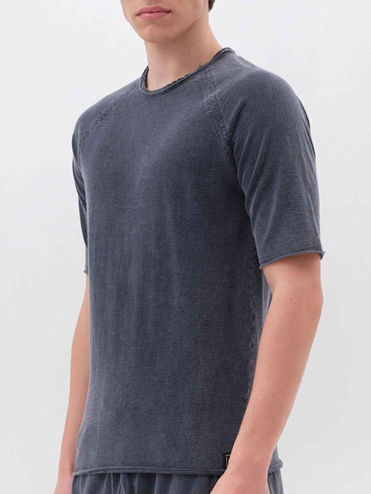 T-shirt Μπλε Σκούρο