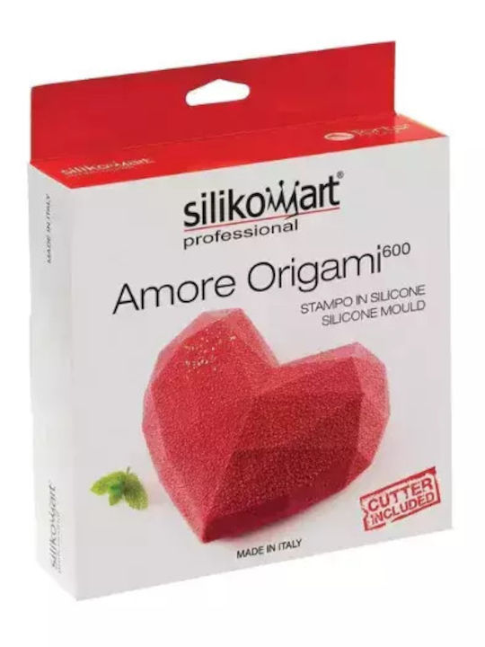 Silikomart Amore Форма за сладкарство от силикон 15x13.5x5.5бр 1бр