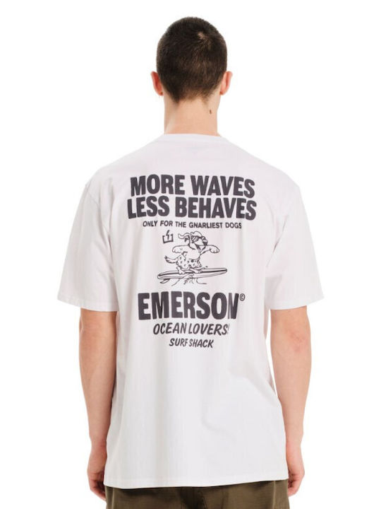 Emerson T-shirt Λευκό