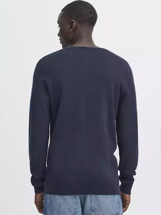 Long Sleeve Blue Blouse