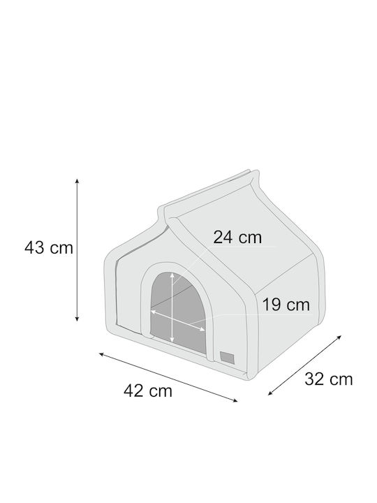 Doggy Dolly Pat pentru câini Căsuță