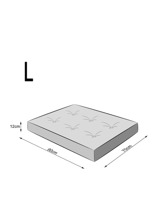 Hobbydog Mattress Dog Brown 90cm
