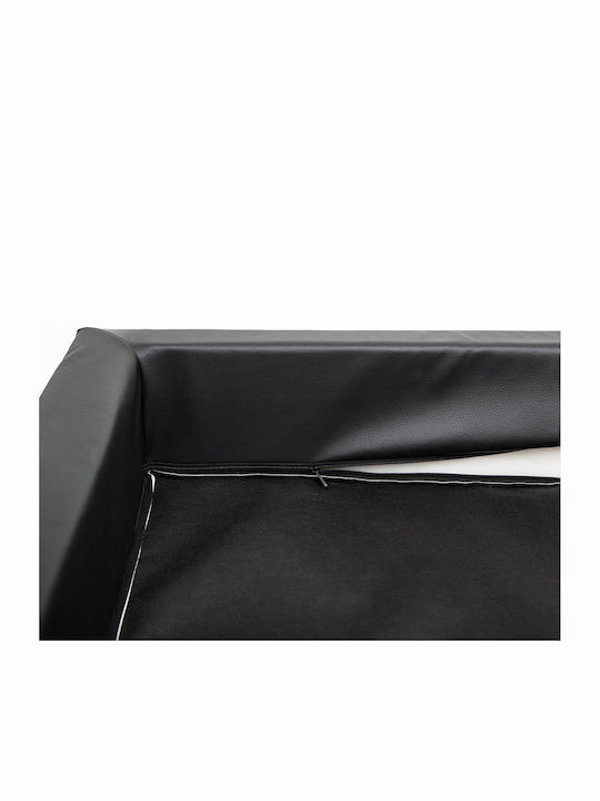 Hobbydog Matratze für Hunde Schwarz 75x50cm.