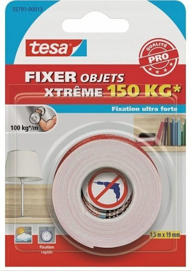 Tesa Bandă Adezivă Roz 50mx19mm