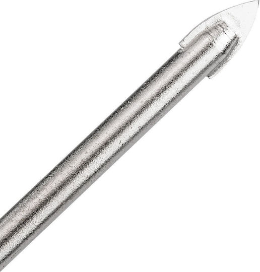 Graphite Drill with Cylindrical Drill Top for Glass and Tiles 8mm