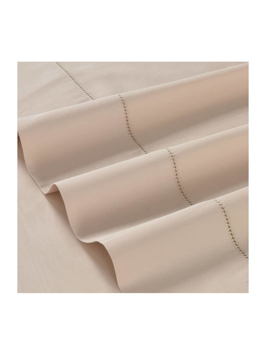 Liolios Home Sheet Sets Queen 245x270cm. Monaco Lt Pudra 4pcs