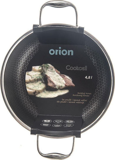 Orion Cookcell Βαθιά Ανοξείδωτη Κατσαρόλα 4.8lt / 24cm