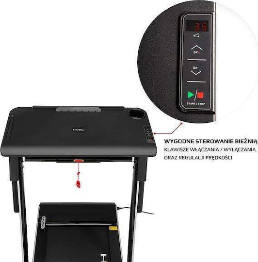 HMS 2.5hp Ηλεκτρικός Αναδιπλούμενος Διάδρομος Γυμναστικής για Χρήστη έως 120kg