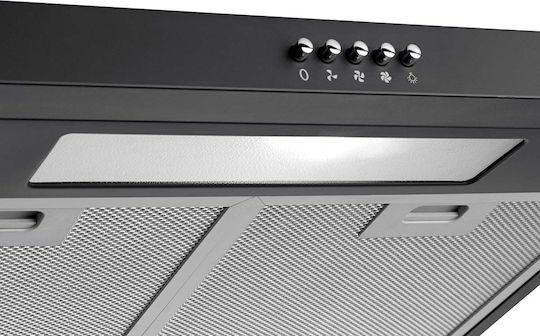 Freestanding Vent Hood 49cm Black