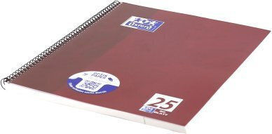 Oxford Carnet 80 Foi Cu dungi Alb