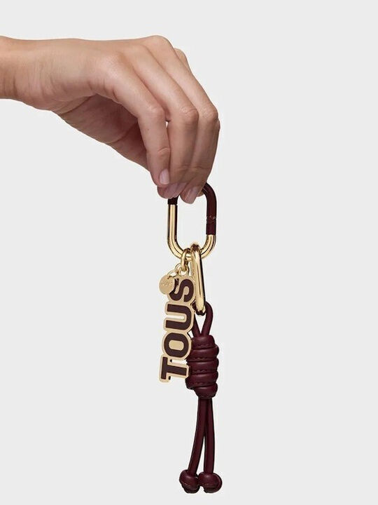 Tous Keychain Hold Rope Burgundy 2002200621 Burgundy