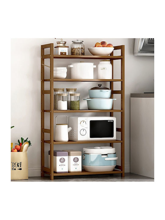 Beige Bookcase 68x25x128cm