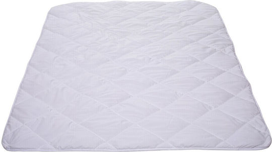 Alcam Duvet Double with Microfiber Filling 200x220cm Blanche 350 GSMGsm