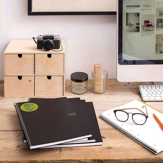 Maul Notebook 120 Sheets A4 Black