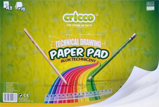Cricco Drawing Pad A3 29.7x42cm