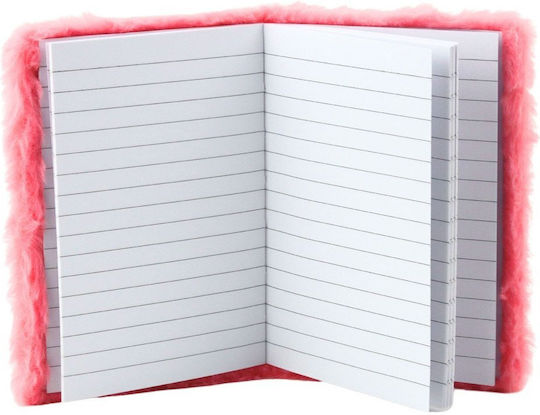 Lean Toys Notebook 80 Sheets A6 Ruled Pink