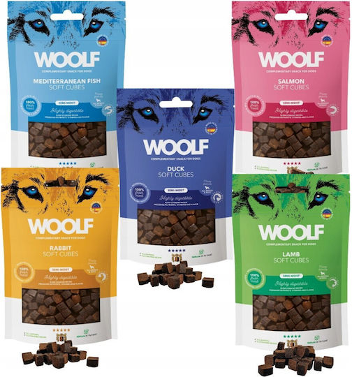 Woolf Soft Cubes Monoprotein Deer 100g