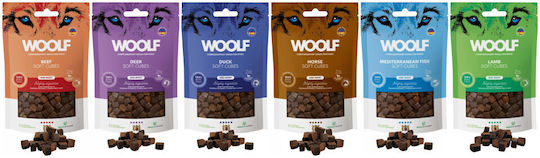 Woolf Soft Cubes Monoprotein Deer 100g