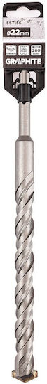 Graphite Bohrer mit SDS Plus Schaft für Gemäuer 22x260mm