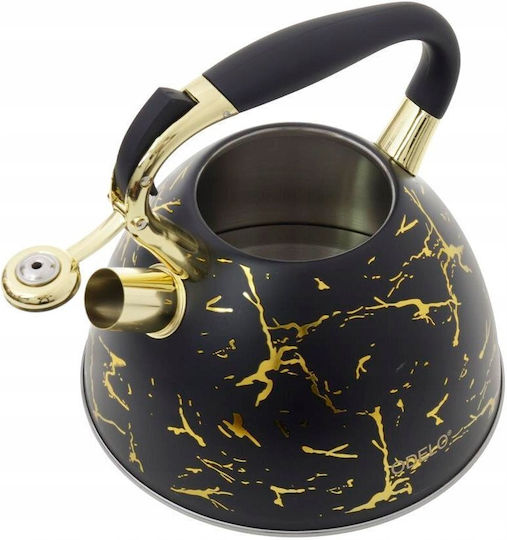 Cookini Τσαγιέρα Μαύρη 3000ml