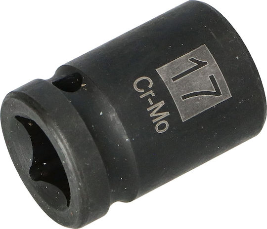 Faster Tools Nuss Pneumatisch mit Vierkant-Antrieb 1/2" Durchmesser 1/2" / 17 1Stück