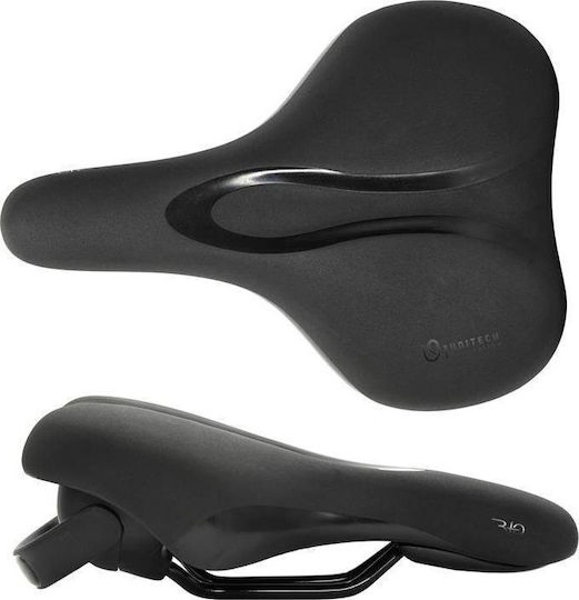 Selle Royal Classic Moderate 60st. Rio Unitech Σέλα Ποδηλάτου Μαύρη 250 x 185 mm