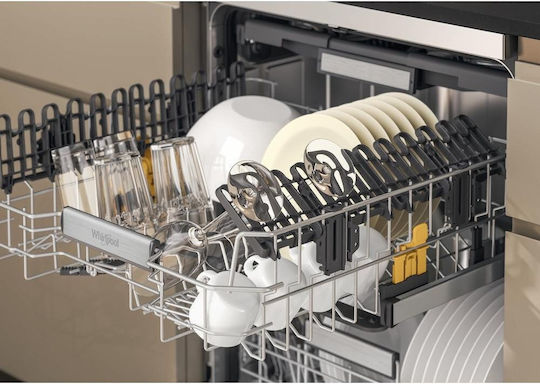 Whirlpool Mașină de spălat vase independentă pentru 15 seturi de vase L60xÎ85cm Inox