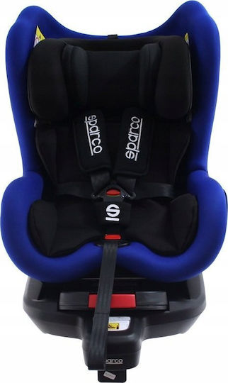 Sparco Baby Car Seat with Isofix Black / Blue 0-18 kg