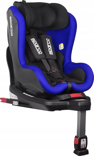 Sparco Baby Car Seat with Isofix Black / Blue 0-18 kg