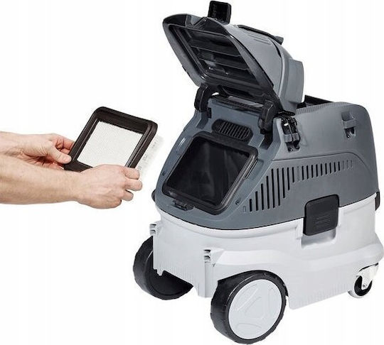 Nilfisk VHS 40 L30 PC Σκούπα Υγρών / Στερεών 1400W με Πλαστικό Κάδο 30lt