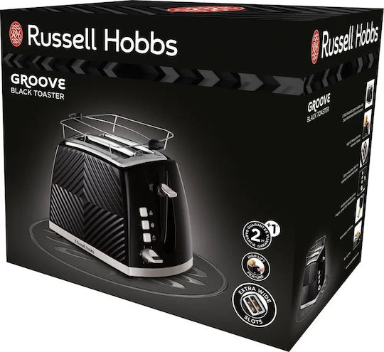 Russell Hobbs Toaster 2 Schlitze 850W Schwarz