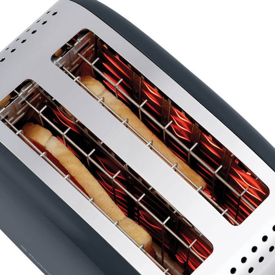 Russell Hobbs Colours Plus Φρυγανιέρα 2 Θέσεων 1600W Γκρι