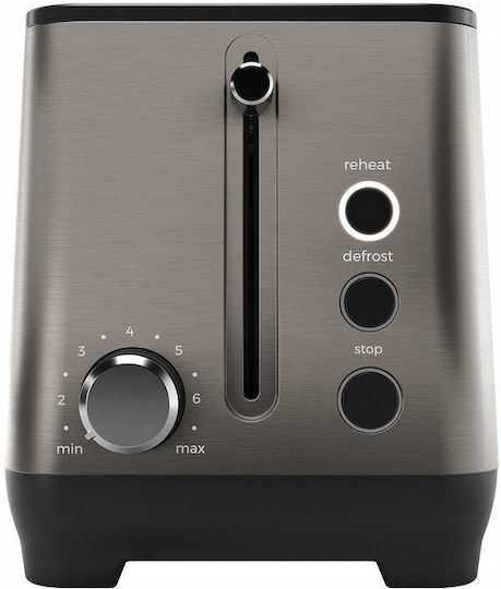 Aiwa Kotan Toaster 2 Slots 1000W Gray