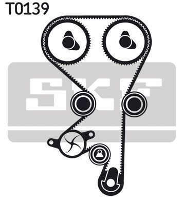 Set Pompă de Apă + Curea de Distribuție Skf Vkmc 05228