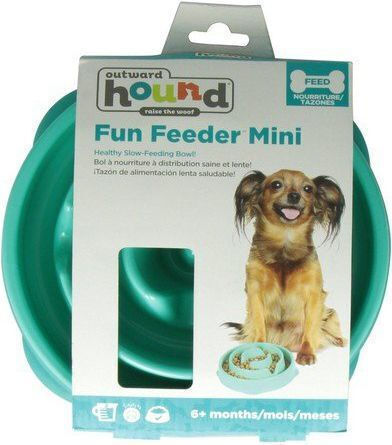 Outward Hound Mini Hranitor Distractiv Bol Albastru