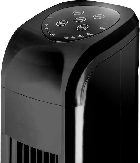 Neo Tools Ανεμιστήρας Πύργος 50W με Τηλεχειριστήριο Μαύρος