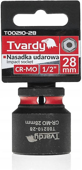 Tvardy Pneumatic Socket with Frame Host 1/2" Diameter 1/2" / 28