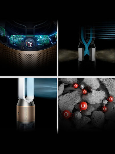Dyson Καθαριστής Αέρα / Υγραντήρας 41W για Χώρους 81m²