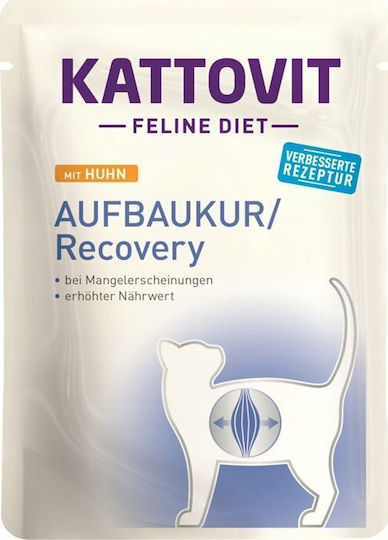 Kattovit Kattovit Υγρή Τροφή για Ενήλικες Γάτες σε Φακελάκι 85gr