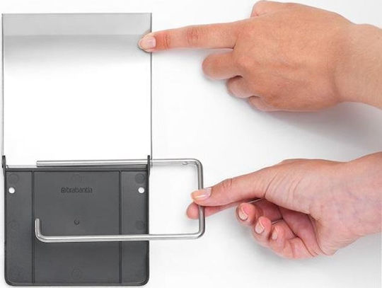 Brabantia Държач за хартия Пластмаса Сребрист