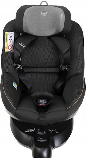 Chicco Seat 105 Καθισματάκι Αυτοκινήτου i-Size με Isofix Black