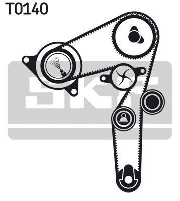 Skf Timing Belt Kit Vkma 02199