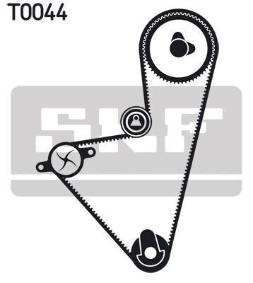 Skf Vkmc 03110-1 Wasserpumpe Timing Gürtel Set